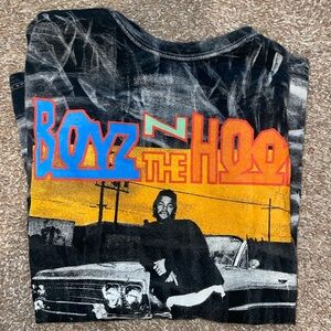 Size: Medium, Short sleeved, Boyz in the Hood shirt with IceCube on front.
